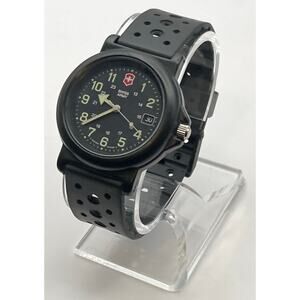 VTG Swiss Army Victorinox Men's Watch 39mm - New Battery - Adjustable Band - WR